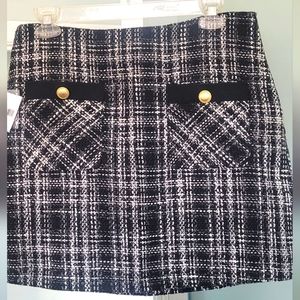 Mini skirt, fully lined, size L, can fit  US size 6-8